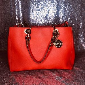 Micheal Kors Cheetah Print Handle Bag